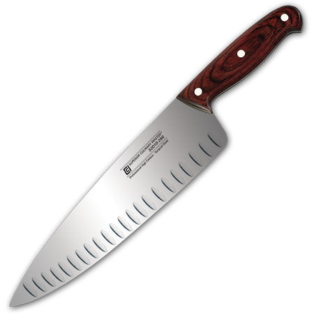 10" Chef‘s Knife, Wide Granton Blade(30% Off)