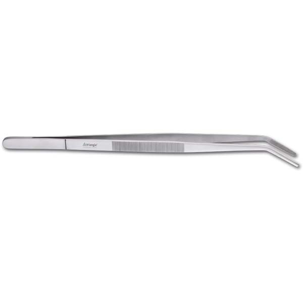 14" Competition Offset Tweezer, Stainless