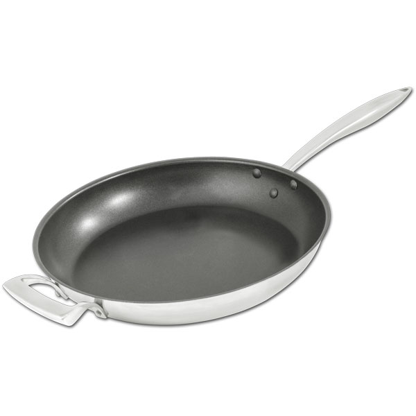 14" Deluxe Frying Pan, Helper Handle  (Non-Stick)