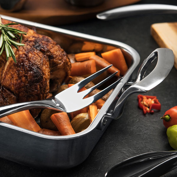 3 QT Tri-Ply Rectangular Roast Pan #2