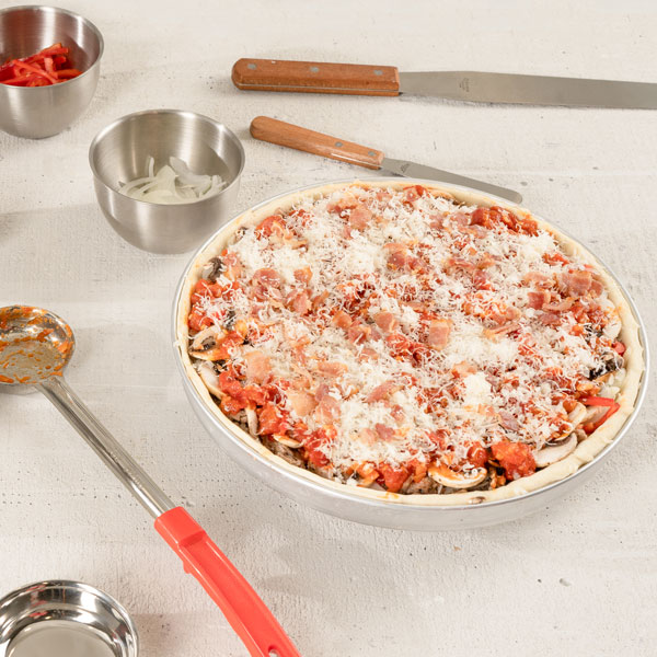 10" Aluminum Deep Dish Pan #3