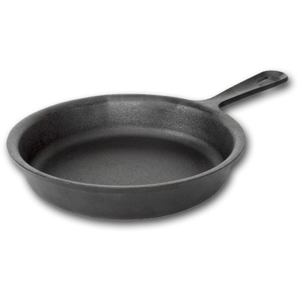 0.69 QT / 6" Pre-seasoned  Cast Iron Skillet, Round