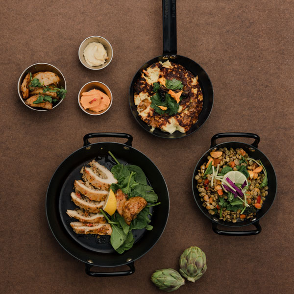 6.3" Carbon Steel Pan with 2 Handles #2