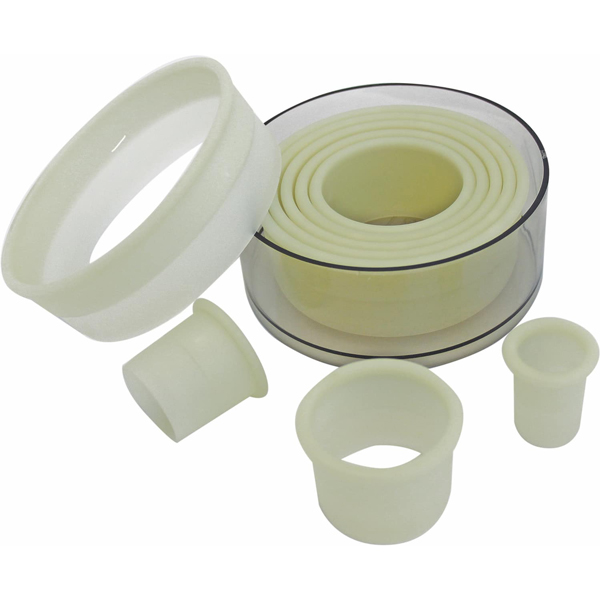 9 Pc. Plain Round Cutter Set