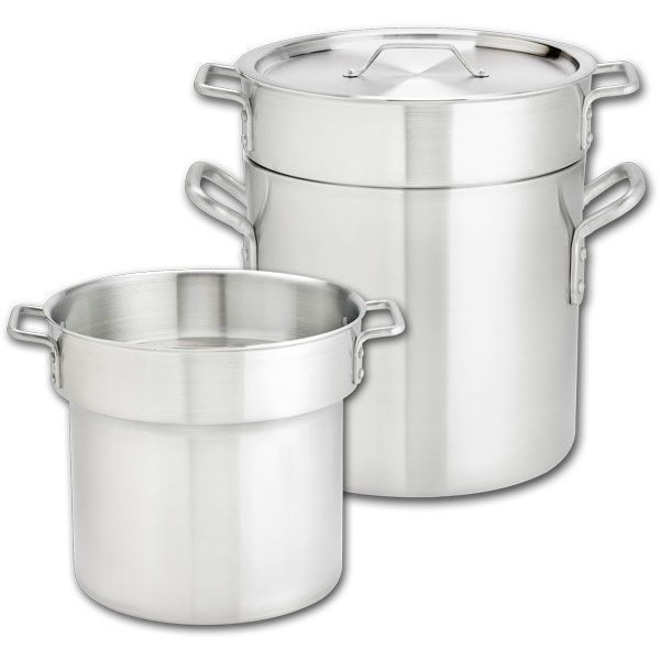8 QT Aluminum Standard Weight Double Boiler Set