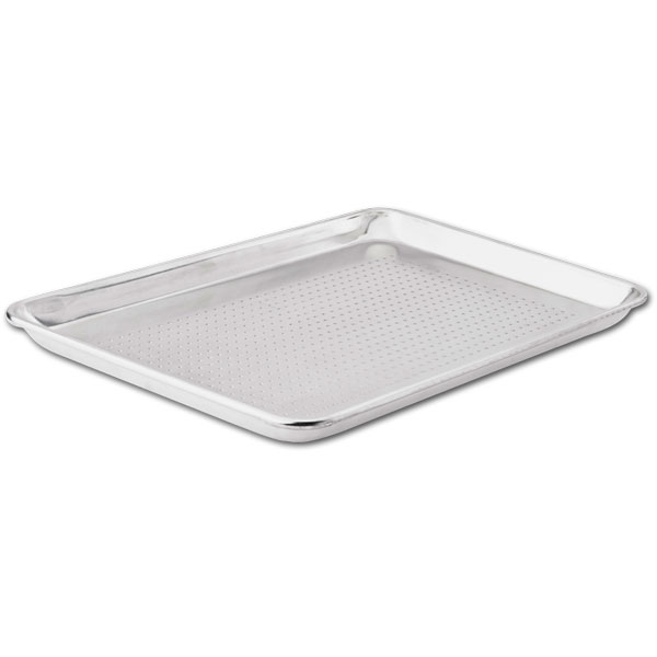 18" x 13" Perforated Aluminum Bun Pan