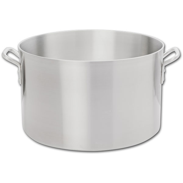 34 QT Aluminum Standard Weight Sauce Pot