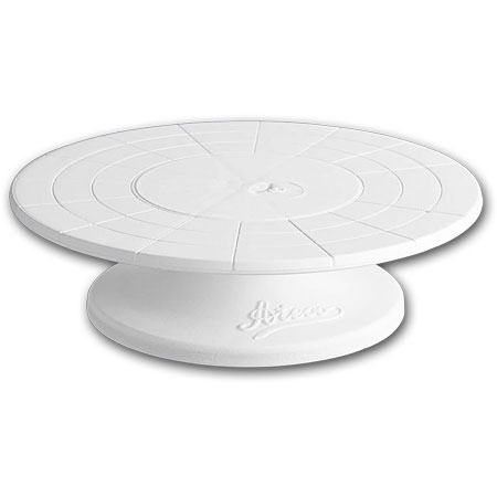 12" Plastic Revolving Cake Stand