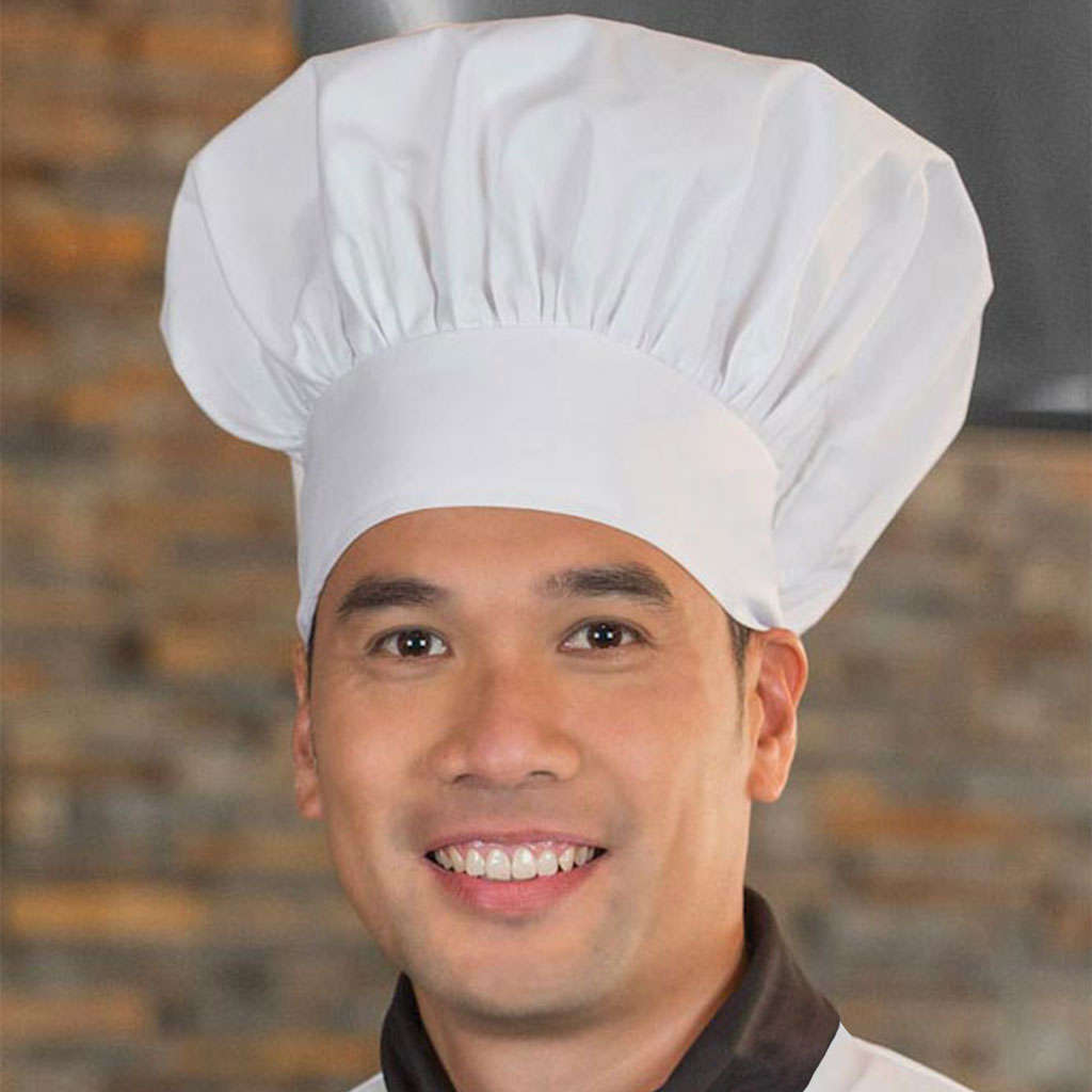 Chef Hat, White