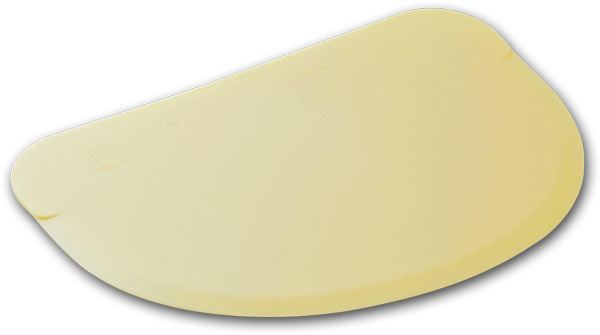 Cream Scraper, Ivory 12 x 8.8 cm (4.72" x 3.46")
