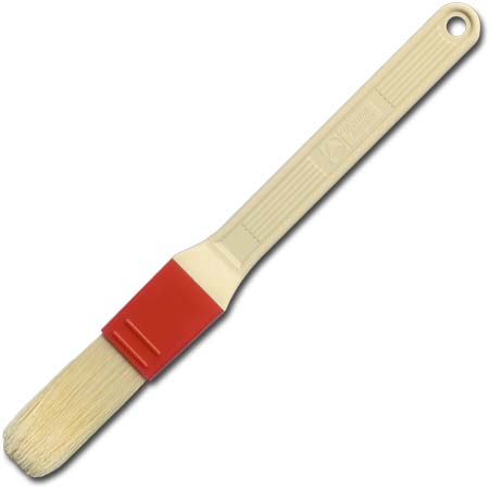 1.2" Pastry Brush, Natural, 6.0 cm, Long Bristles