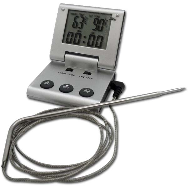 Remote Probe Digital Thermometerwith Timer